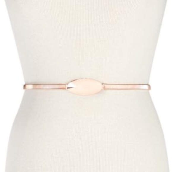 INC International Concepts Accessories - INC/Rose Gold XIIX LTD OVAL BUCKLE